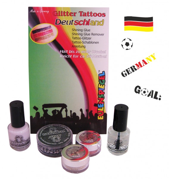 Glitzer Tattoo-Set Deutschland