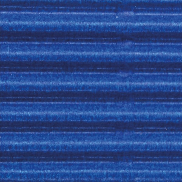 Bastelwellpappe 300g, 50x70 cm, 5 Bogen brillantblau