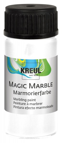 KREUL 73222 Magic Marble Marmorierfarbe, 20 ml, farblos