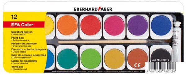 Eberhard Faber Deckfarbkasten 12 farben 578012