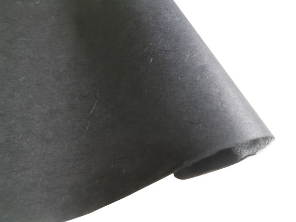 Strohseide Bogen 50x70cm schwarz