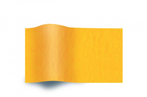 Seidenpapier 19g/m² 50x70cm 5 Bogen gelb