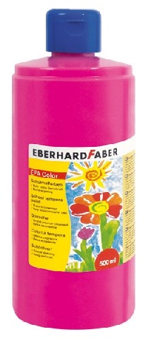 Eberhard Faber Schulmalfarbe 500ml karmin rosa