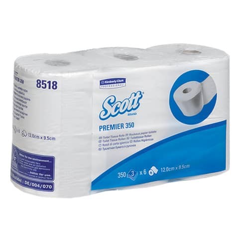 Toilettenpapier 6RL hochweiß