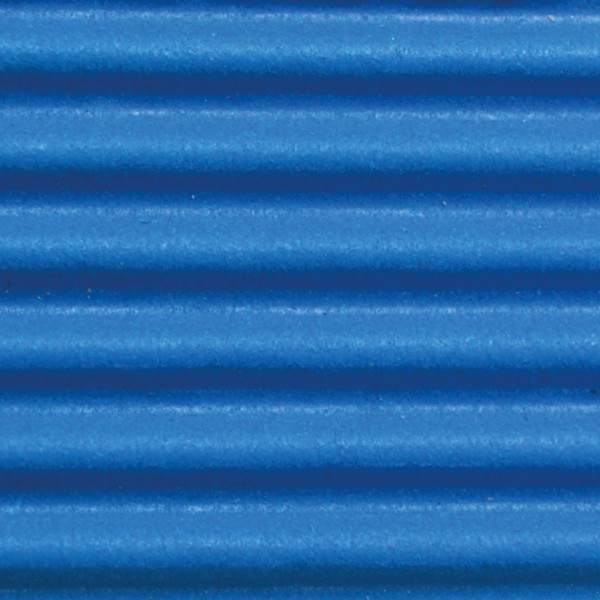 Bastelwellpappe 300g 50x70 cm 10 Bogen hellblau