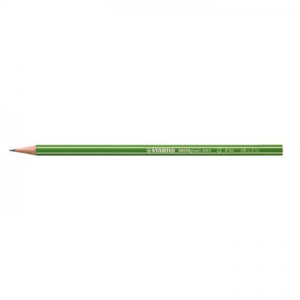 STABILO® Bleistift GREENgraph 117, sechseckig, HB (12 Stück)