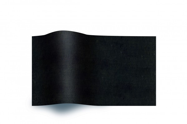 Seidenpapier 19g/m² 50x70cm 5 Bogen schwarz