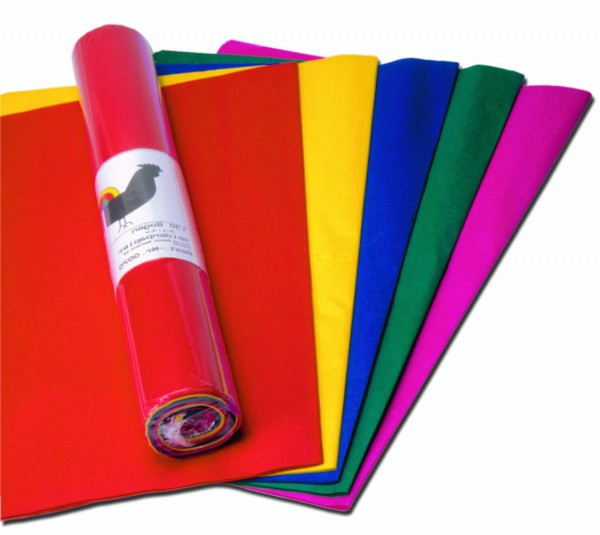 Sparpaket Seidenpapier 19g/m² 50x70 cm 50 Blatt in 10 Farben