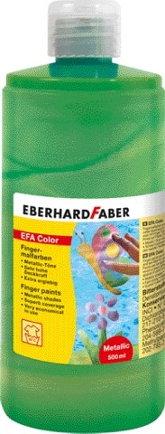 Eberhard Faber Fingermalfarbe 500ml pearl- grün