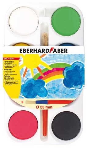 Eberhard Faber Farbkasten 55mm 8 Farben