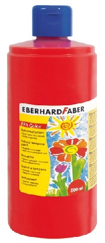 Eberhard Faber Schulmalfarbe 500ml permanent karmin