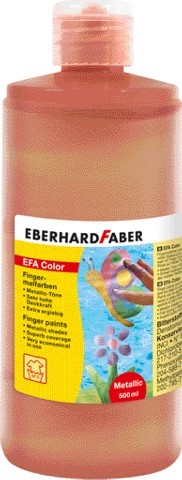 Eberhard Faber Fingermalfarbe 500ml pearl- rot