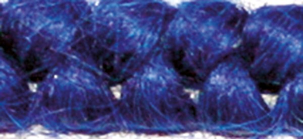 Wollkrepp Blau 32 cm