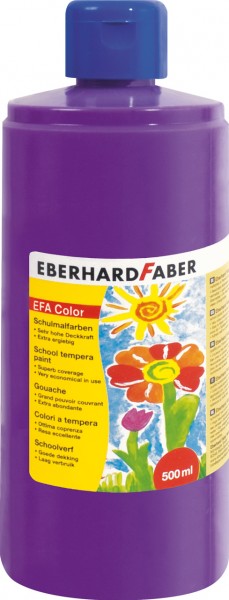 Eberhard Faber Schulmalfarbe 500ml purpurviolett